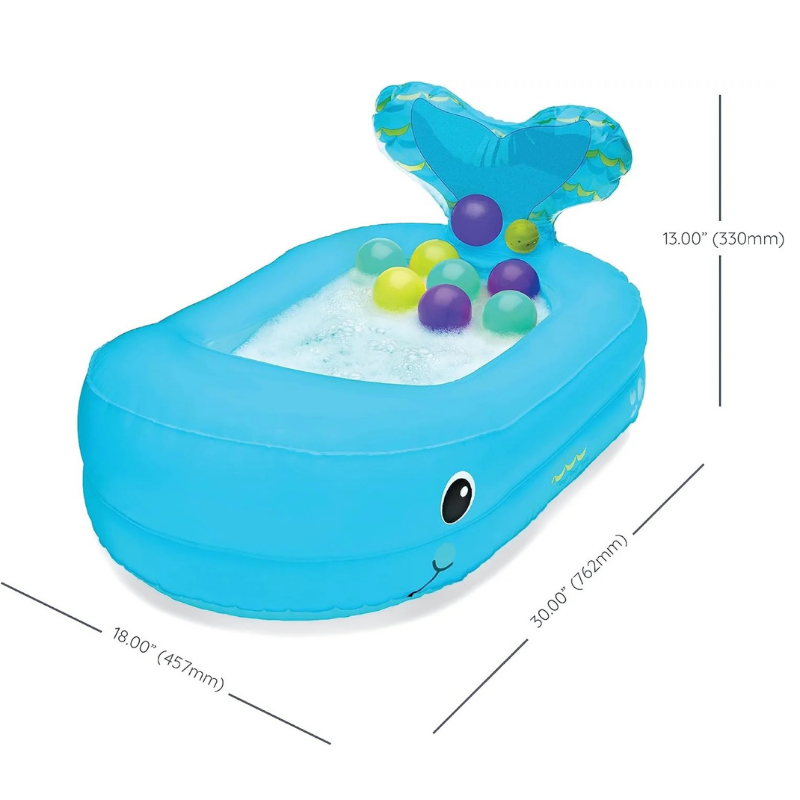 Baignoire Gonflable Bébé Baleine Confort