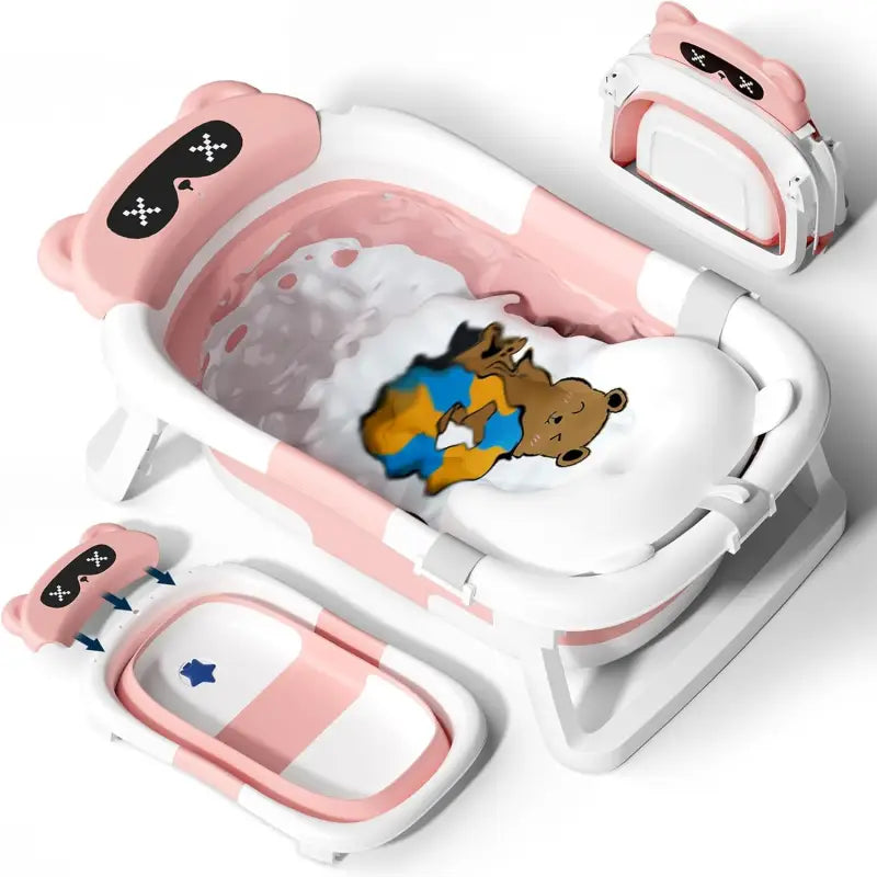 Baignoire Bébé Pliable 0-18 mois
