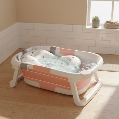 Baignoire Pliable Bebe Avec Support