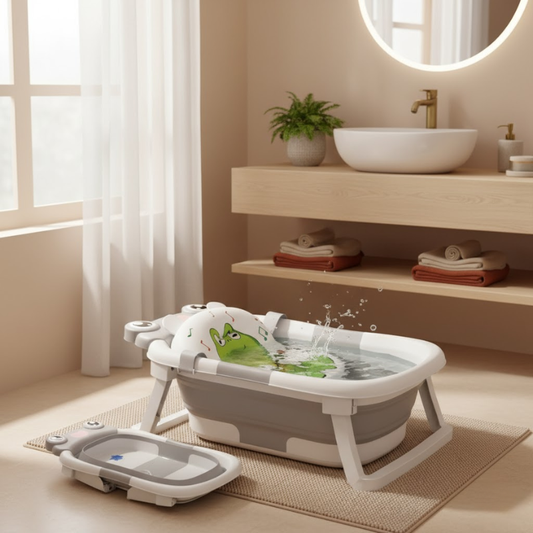 Baignoire Pliable Bebe Avec Coussin