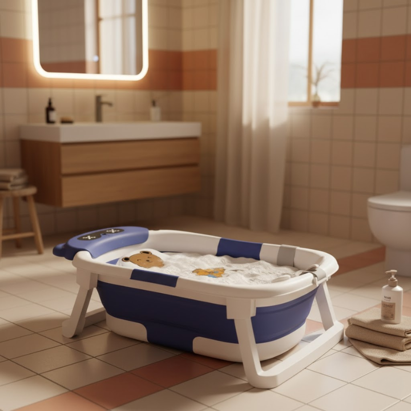 Baignoire Bébé Pliable De Voyage