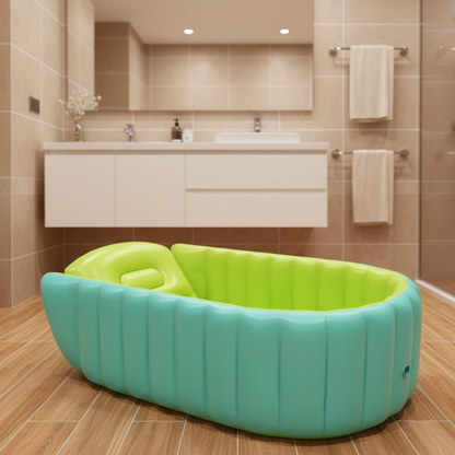 Baignoire Gonflable Bébé Avec Support De Tête