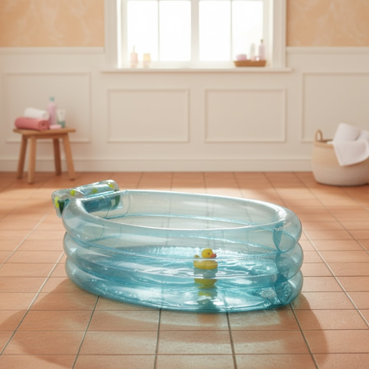 Vasca da bagno gonfiabile per bambini 0-12 mesi