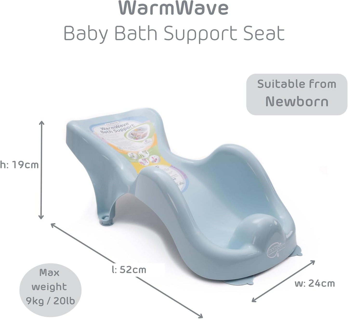 Transat De Bain Bébé Confort Bleu