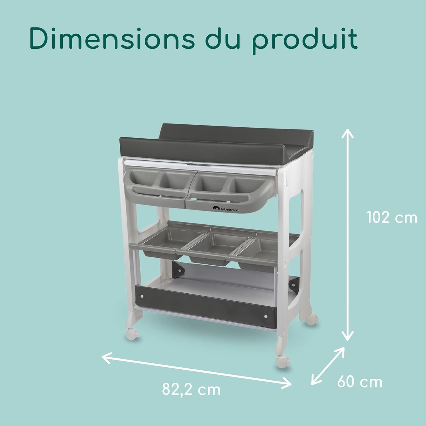 Baignoire Bebe Sur Pied Table à Langer