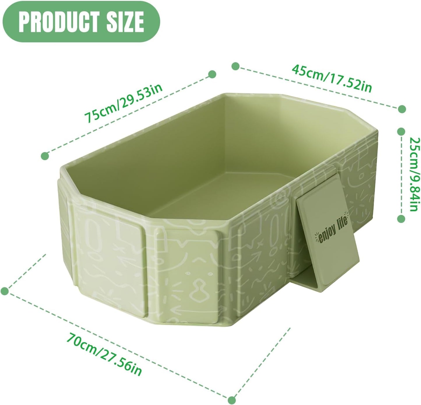 Baignoire Pliable Bébé 0-8 Ans Beige