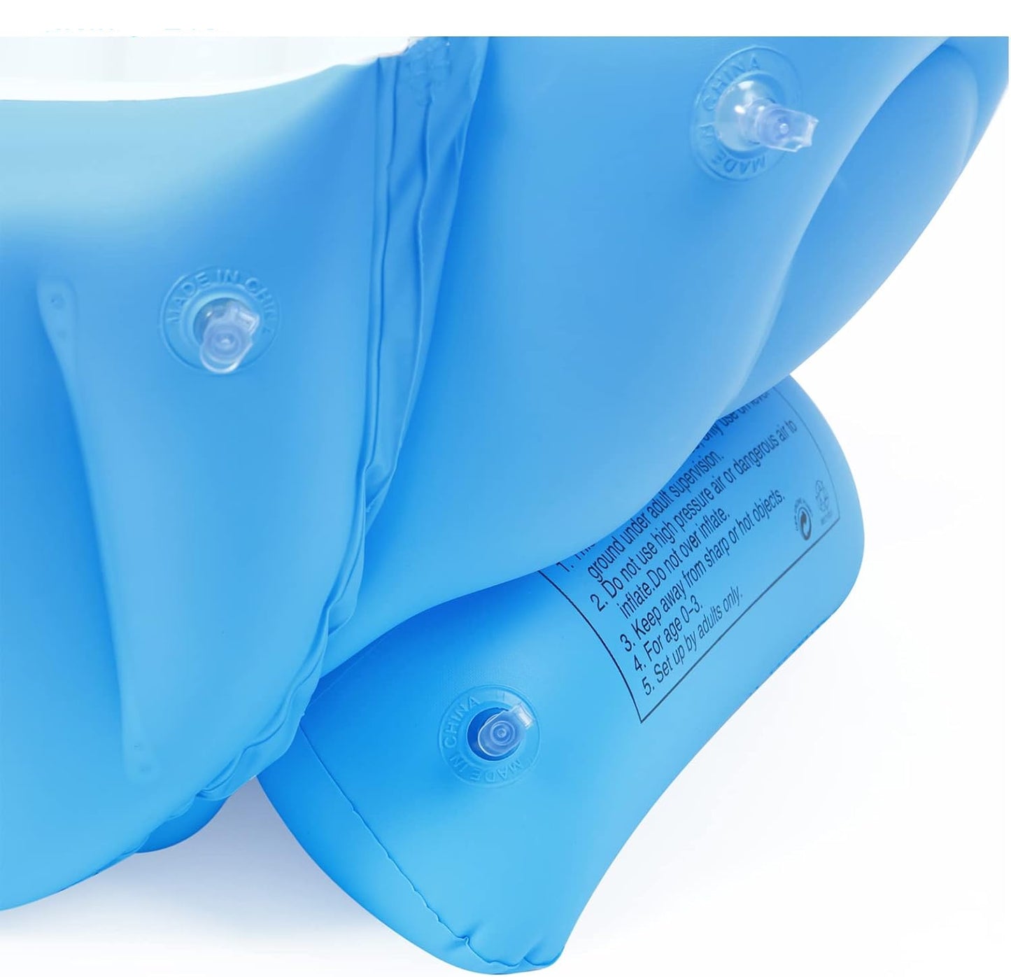 Baignoire Bébé Gonflable Avec Pompe Bleu