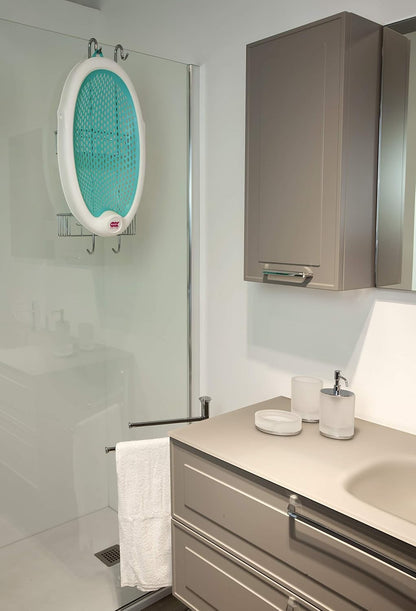 Transat De Bain Bebe Pliable Turquoise