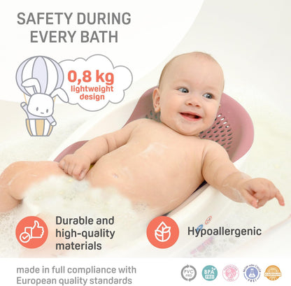 Transat De Bain Bébé Antidérapant turquoise