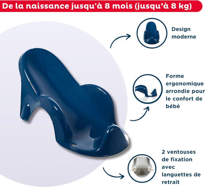 Transat de Bain Bebe 8 Kg Bleu