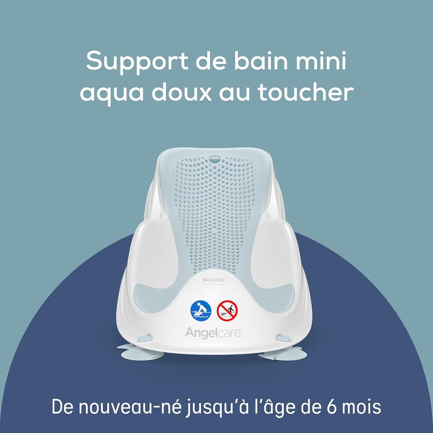 Transat De Bain Pour Bebe Ergonomique Rose