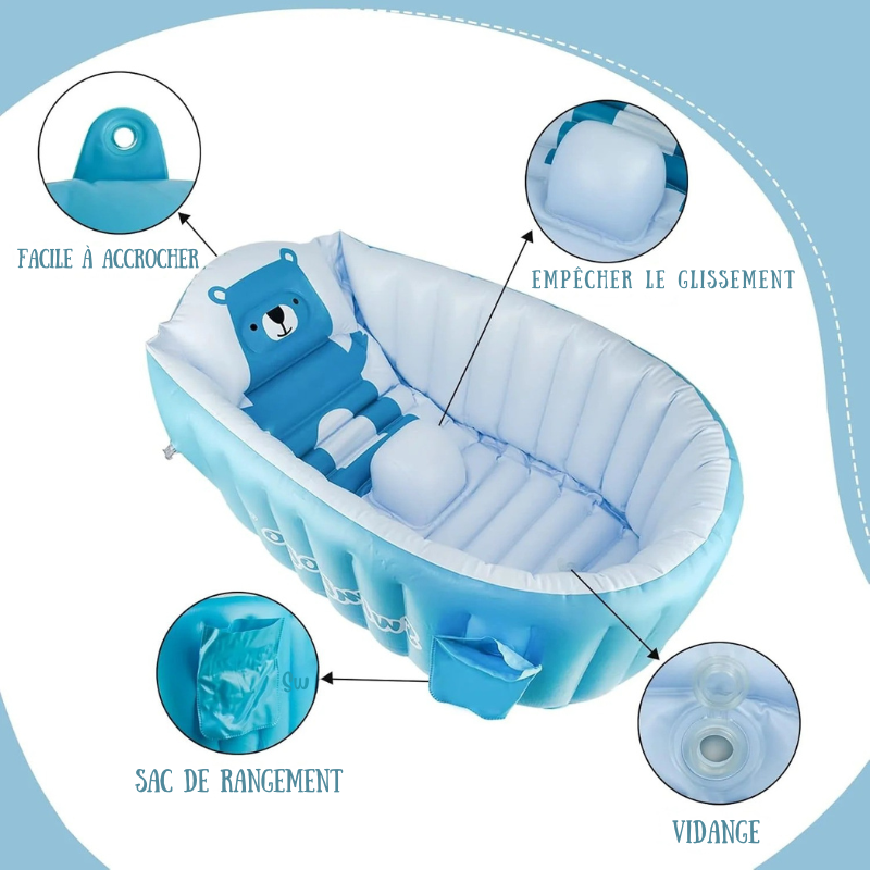 Baignoire Bébé Gonflable 10 Kgs