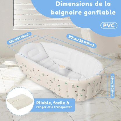 Baignoire Gonflable Bebe Voyage