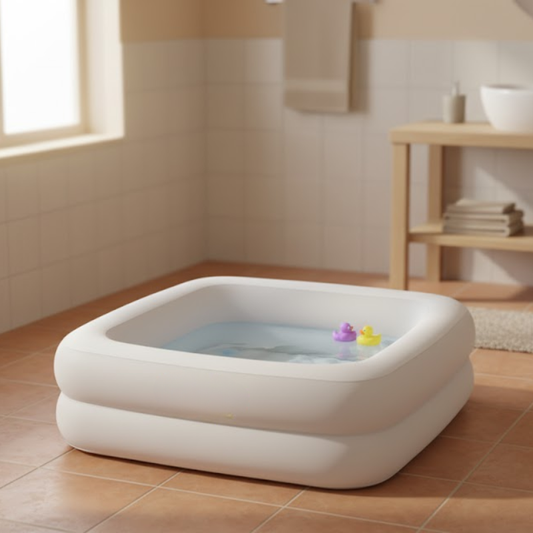 Baignoire Bébé Gonflable Carré