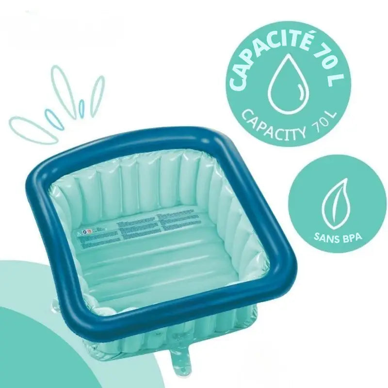 Baignoire Bébé Gonflable 60x60cm