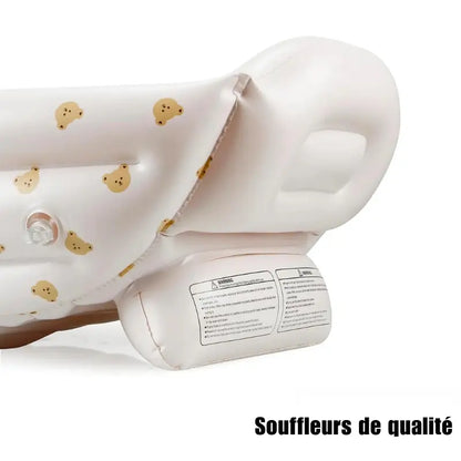 Baignoire Bébé Gonflable Avec Pompe et Siège de bain