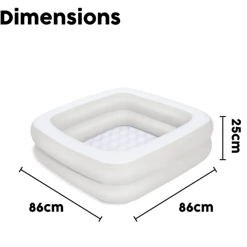 Baignoire Bébé Gonflable Carré