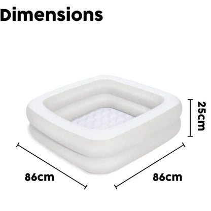Baignoire Bébé Gonflable Carré