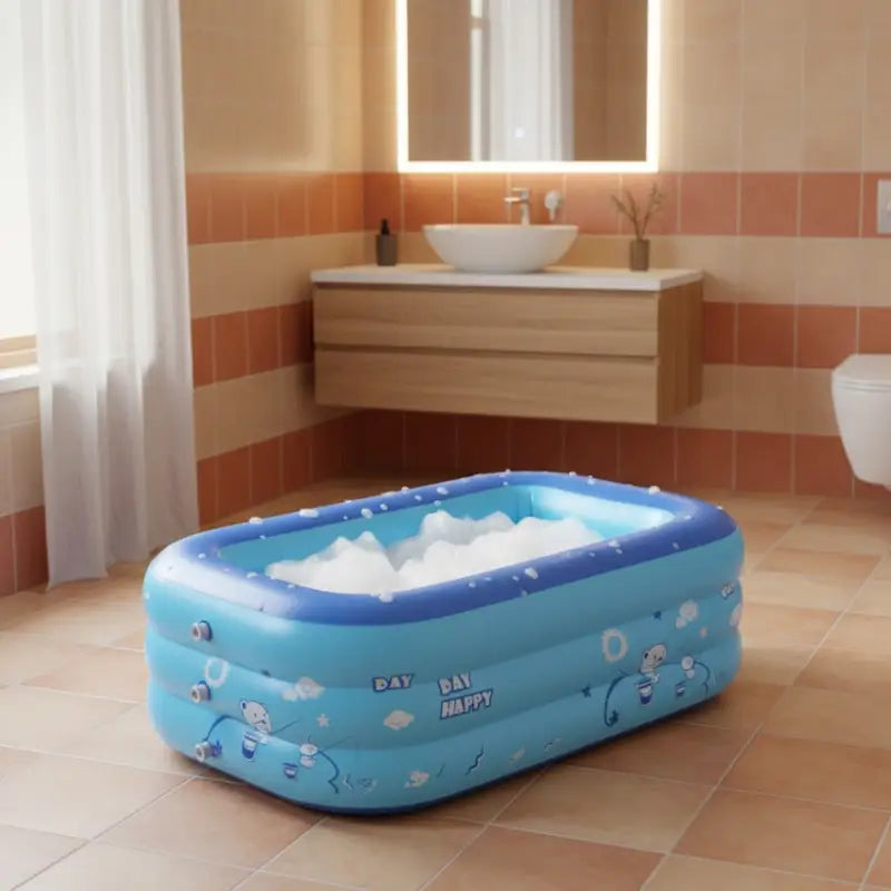 Baignoire Bébé Gonflable Rectangulaire