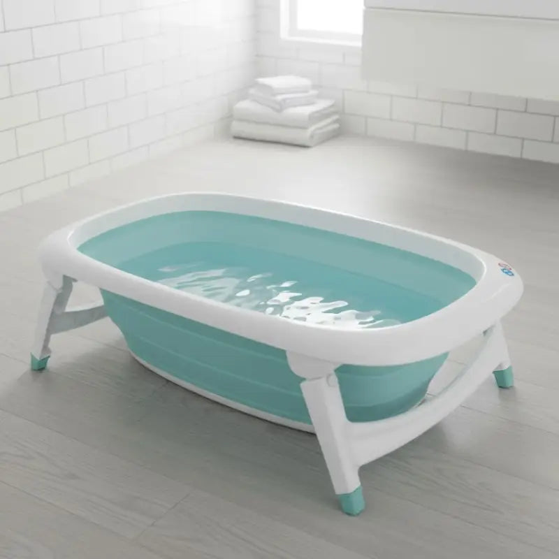 Baignoire Bébé Pliable 35L - Bleu / 80.5L x 45l x 22.5H - Baignoires et sièges de bain