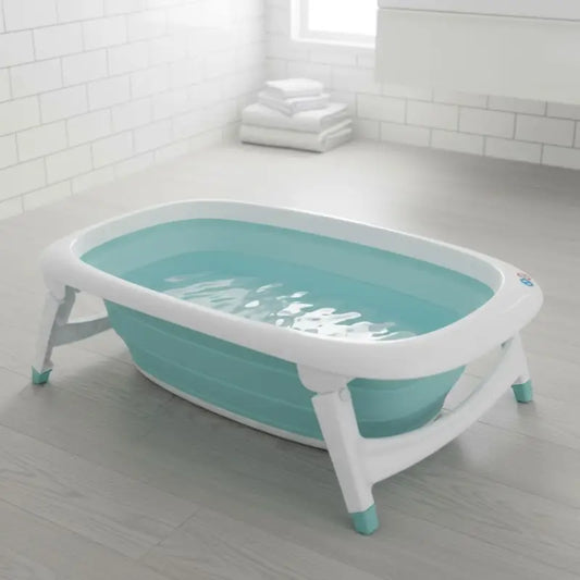 Baignoire Bébé Pliable 35L - Bleu / 80.5L x 45l x 22.5H - Baignoires et sièges de bain