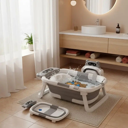 Baignoire Bébé Pliable Avec Vidange