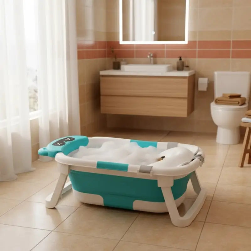 Baignoire Bébé Pliable Compacte
