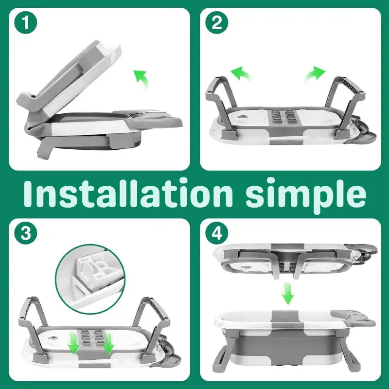 Baignoire Bébé Pliable Ergonomique