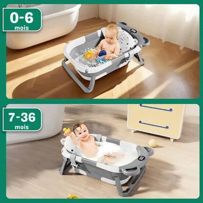 Baignoire Bébé Pliable Ergonomique