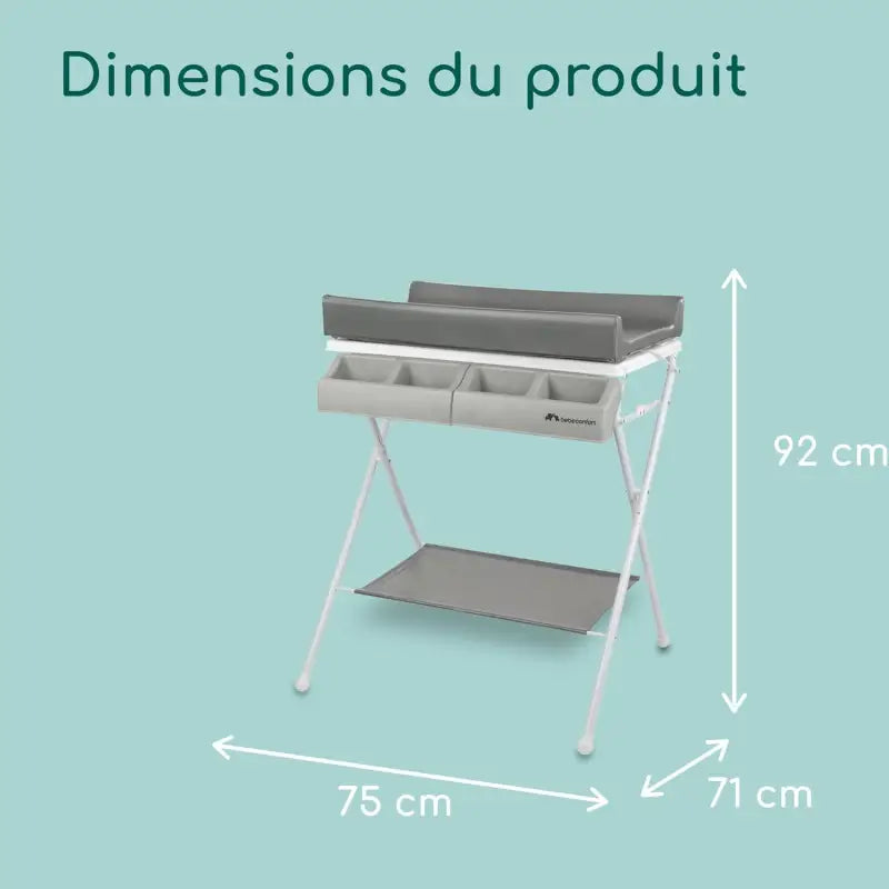 Baignoire Bébé Pliable Table à Langer