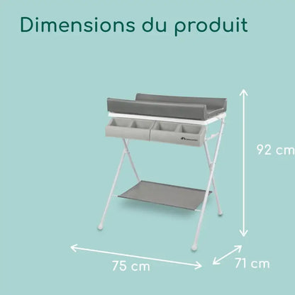 Baignoire Bébé Pliable Table à Langer