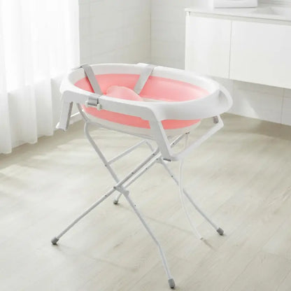 Baignoire Bébé Sur Pied Avec Support Rose