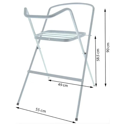 Baignoire Bebe Sur Pied Avec Thermomètre Vert
