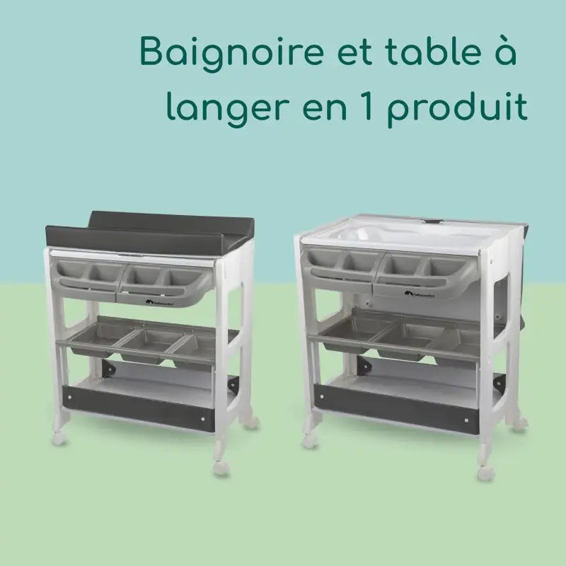 Baignoire Bebe Sur Pied Table à Langer