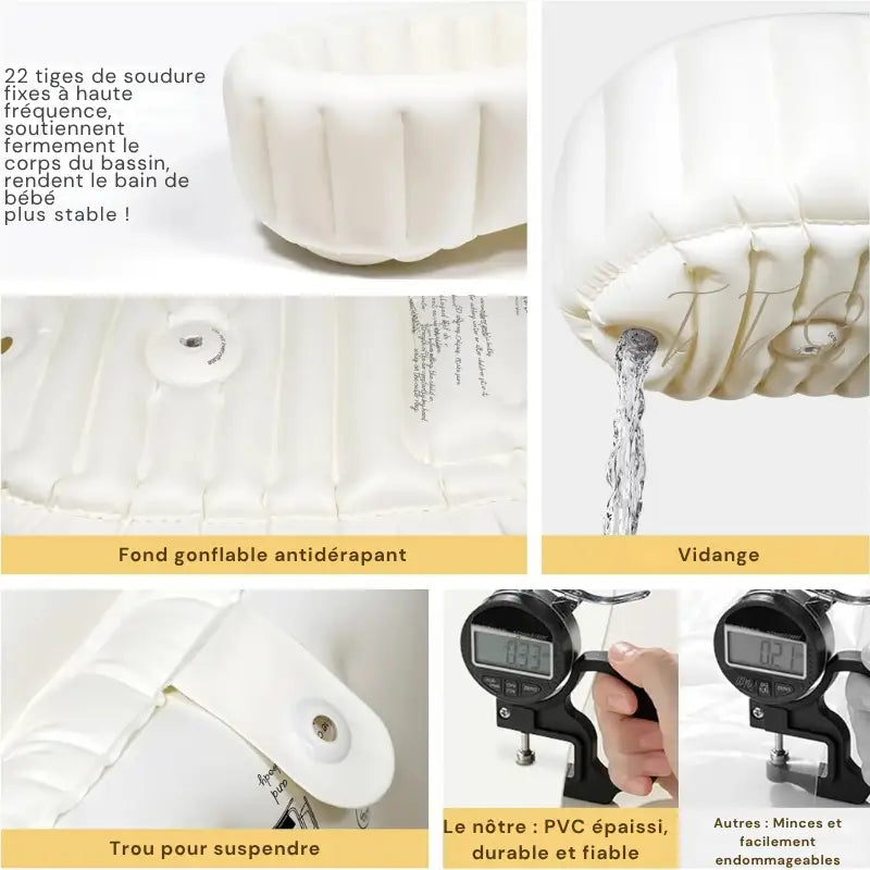 Baignoire Gonflable Bebe Avec Vidange
