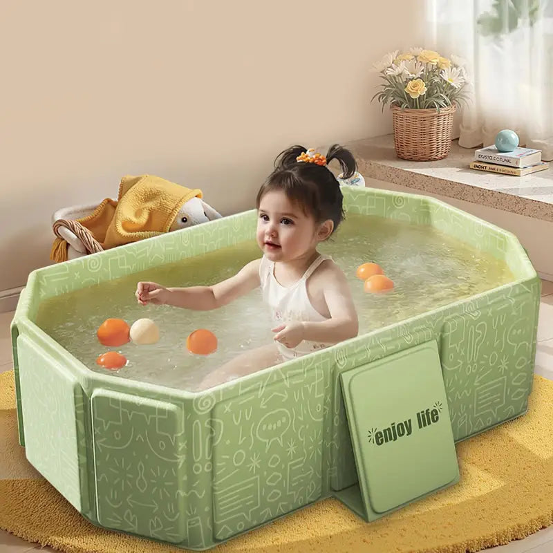 Baignoire Pliable Bébé 0-8 Ans Beige
