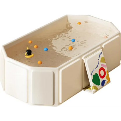 Baignoire Pliable Bébé 0-8 Ans Beige