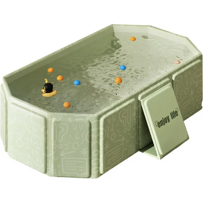 Baignoire Pliable Bébé 0-8 Ans Vert