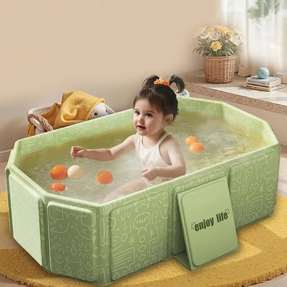 Baignoire Pliable Bébé 0-8 Ans Vert