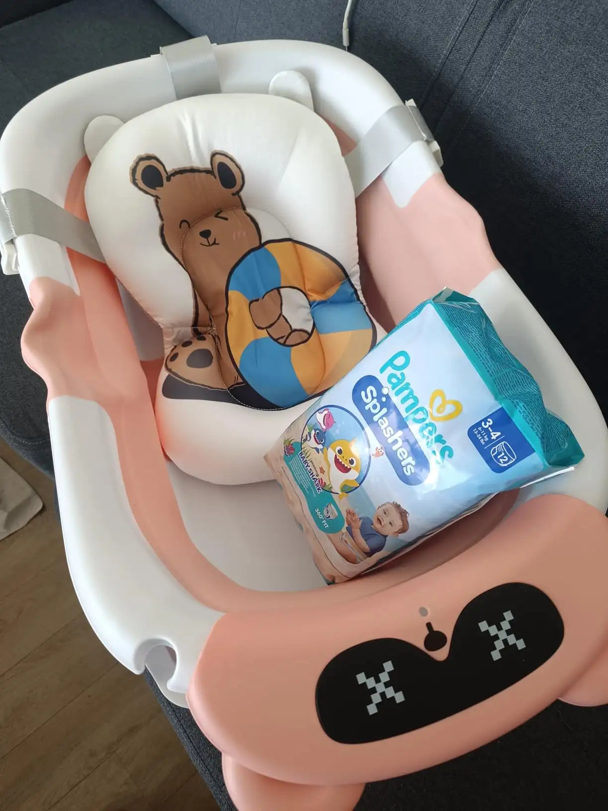 Baignoire Bébé Pliable Avec Vidange