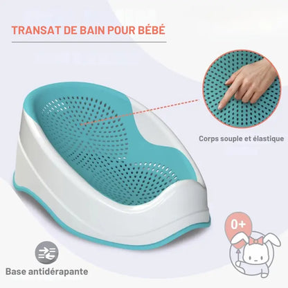 Transat De Bain Bébé Antidérapant Rose
