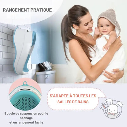 Transat De Bain Bébé Antidérapant Rose