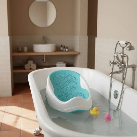 Transat De Bain Bébé Antidérapant turquoise