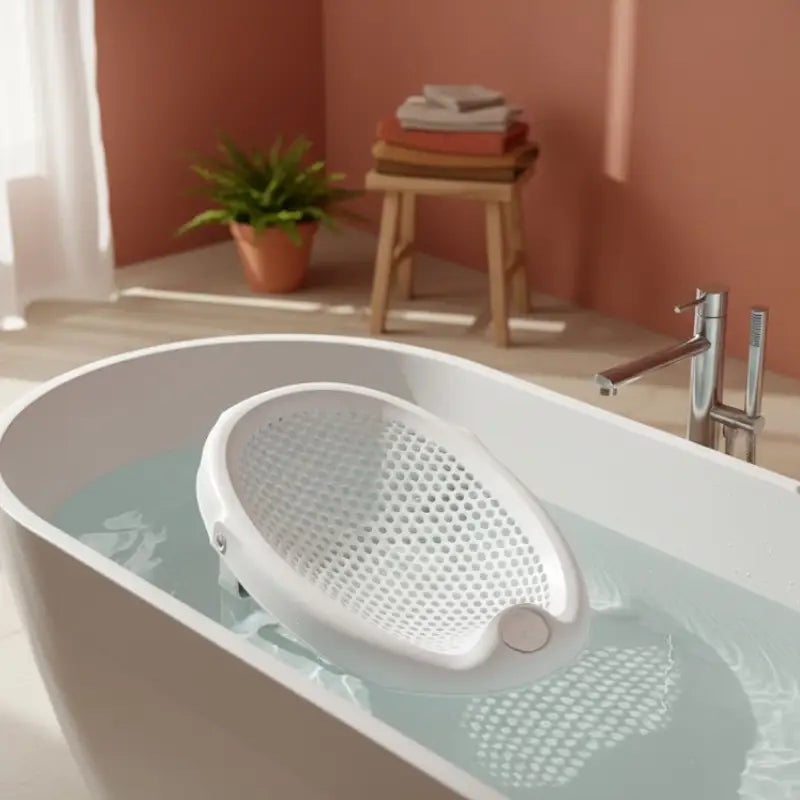 Transat De Bain Bebe Pliable Blanc