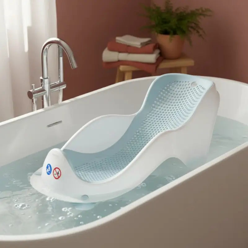 Transat De Bain Pour Bebe Ergonomique Bleu