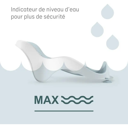 Transat De Bain Pour Bebe Ergonomique Bleu