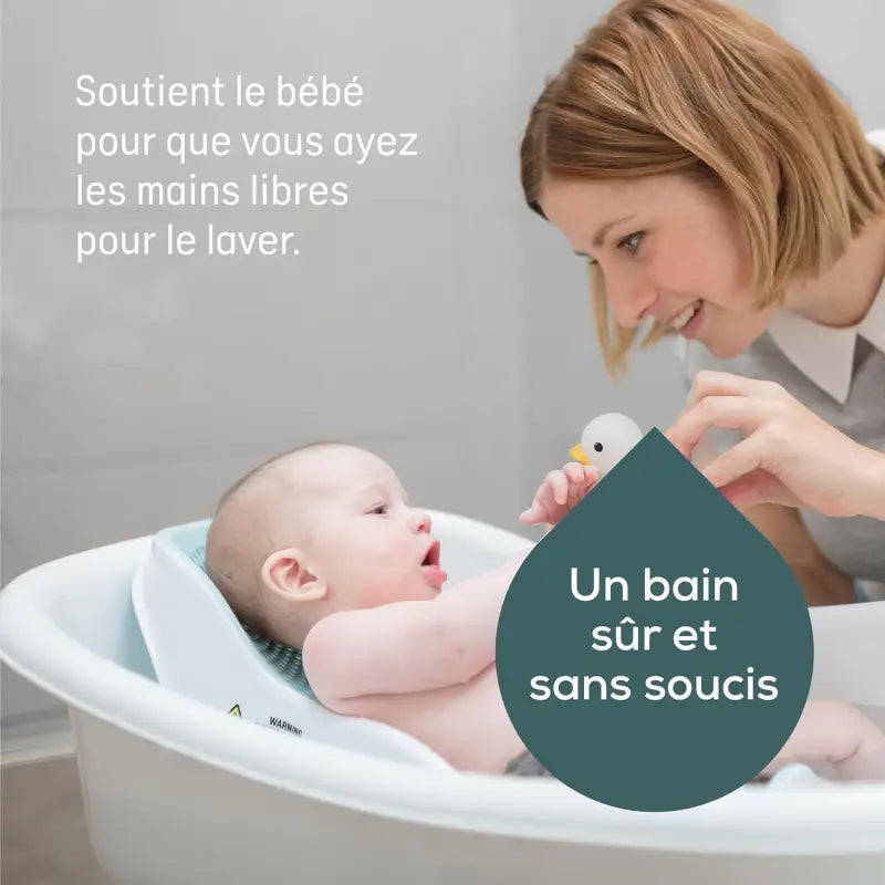 Transat De Bain Pour Bebe Ergonomique Rose